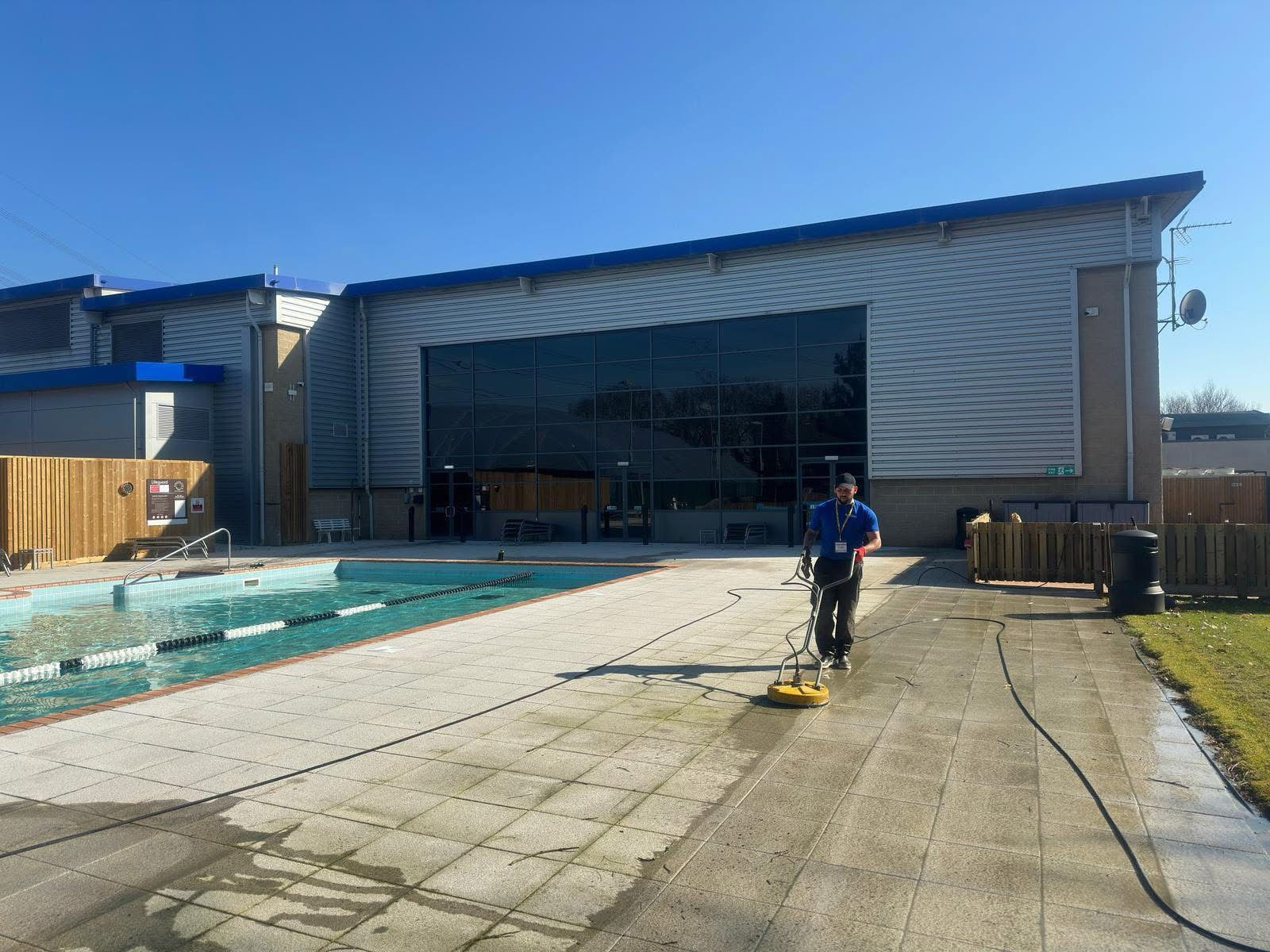 Professional cleaning results at David Lloyd Lichfield