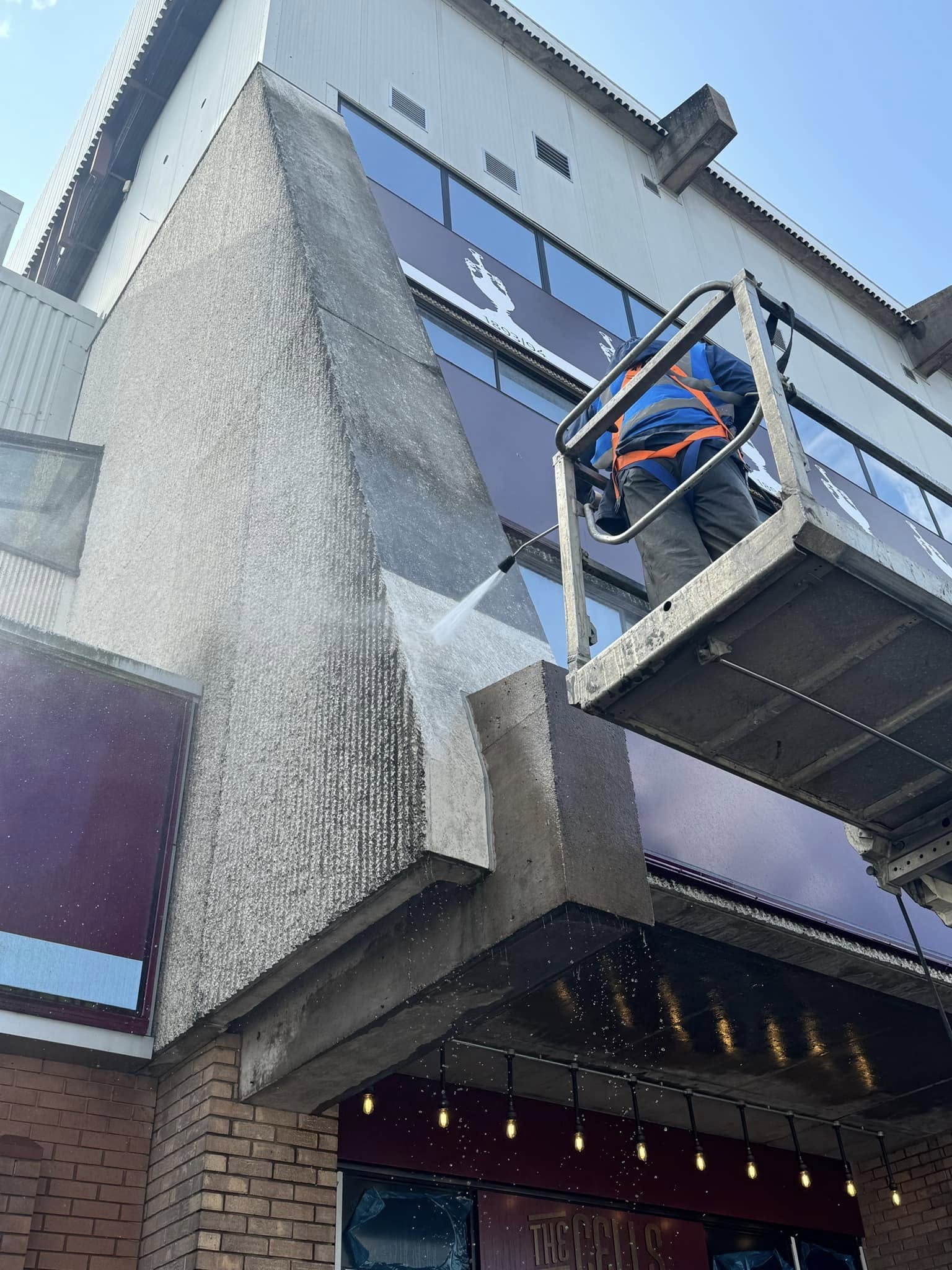 Commercial cleaning at Aston Villa